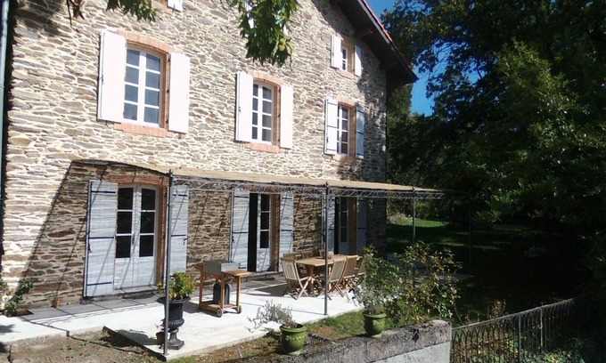 Courniou Casa | Granja reformada, con piscina climatizada, Ht Languedoc Parque Regional