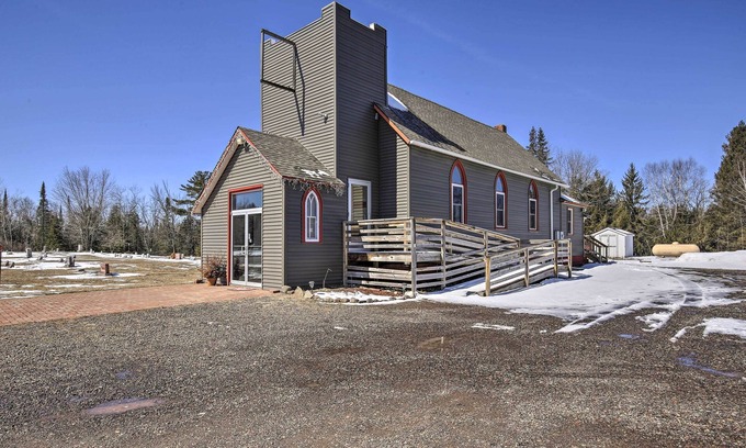 Hayward Casa | Renovated Historic Church Along Namekagon River!