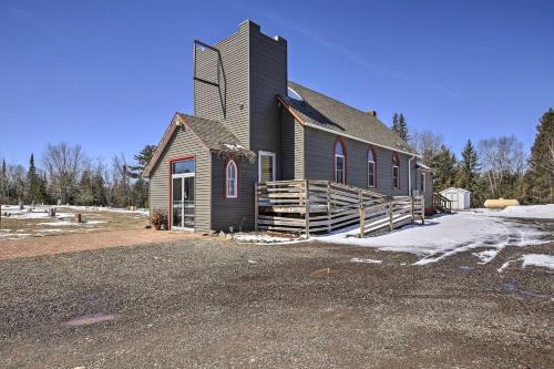 Hayward Casa | Renovated Historic Church Along Namekagon River!