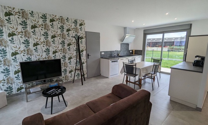 Epieds-en-Beauce Cabaña | Casa renovada con jardín y parking, cerca de Orleans, se aceptan mascotas