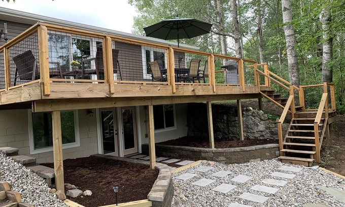 Thompsonville Cabina | Renovated River House on the Betsie in Northern Michigan