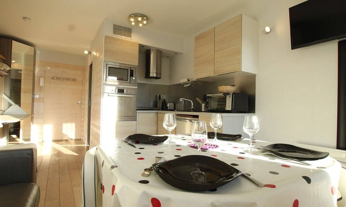Saint-Chaffrey Apartamento | Estudio renovado 4 pers en Saint-Chaffrey con balcón, clasificado 3 estrellas