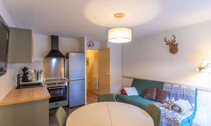 Cauterets Apartamento | Apartamento Cauterets, 2 dormitorios, 4 personas