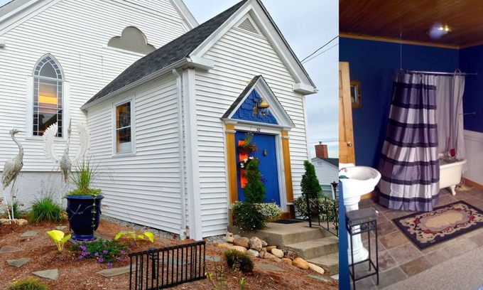 Wolfeboro Casa | Alquile una iglesia vieja para un evento de bricolaje o un paquete familiar