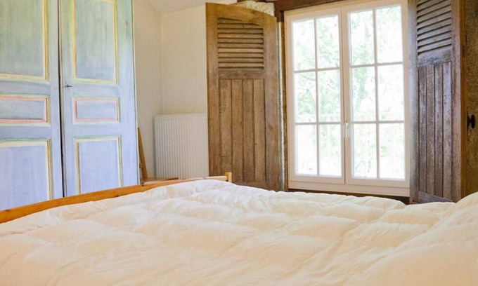 Joyeux Apartamento | Alquiler-Gîte La Botte-Diseñador-Vista al Parque-Baño con bañera