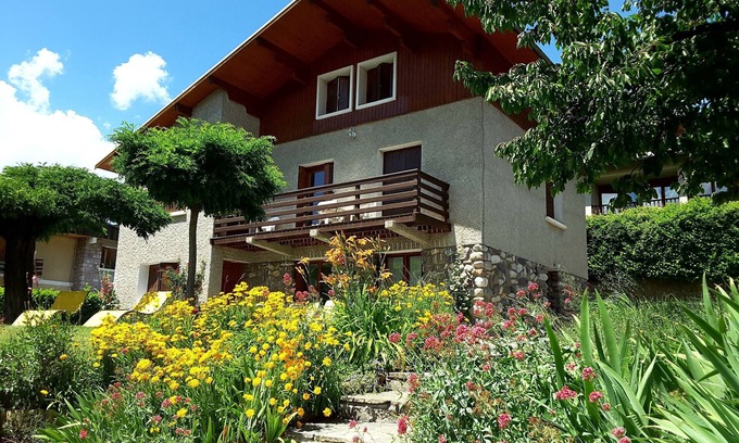 Guillestre Apartamento | Alquiler Guillestre terreno-chalet 4 pers, hermosa vista completa sur