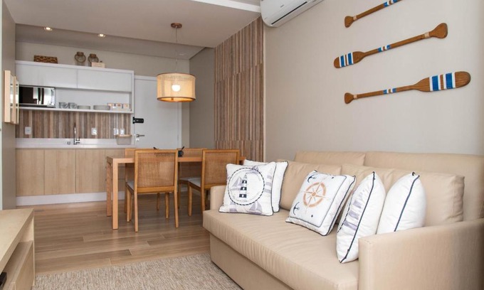 Ingleses Norte Apartamento | Requinte nos Ingleses Norte, Apartamento a 5min da Praia ING18
