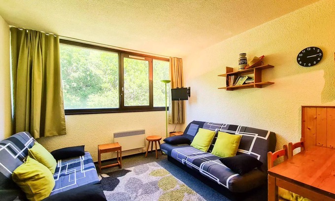 Flaine Apartamento | Residence Andromede - Studio for 4 People