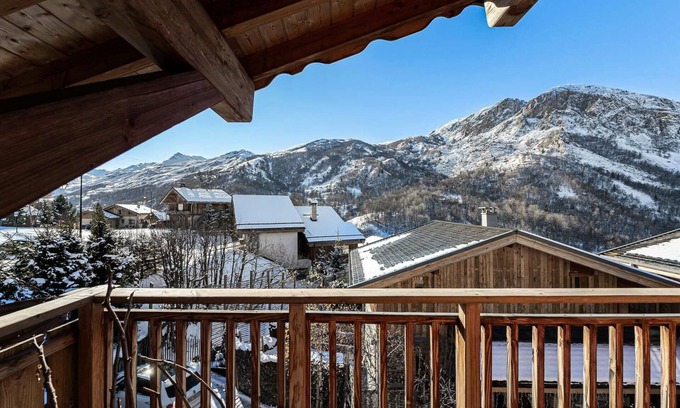 Saint-Marcel Chalet De Esquí | Residence Angora - Chalets for 8 People