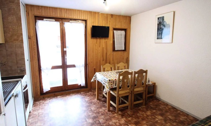Lanslevillard Apartamento | Residence Chevallier - 2 Rooms for 4 People