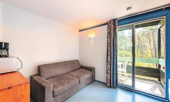 Maubuisson Apartamento | Residence Domaine Les Cavales - 3 room apartment for 4 people covered balcony