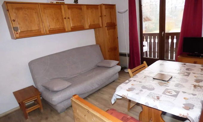 Valloire Apartamento | Residence Eden Val - Studio cabin 3 people 2* exposed South