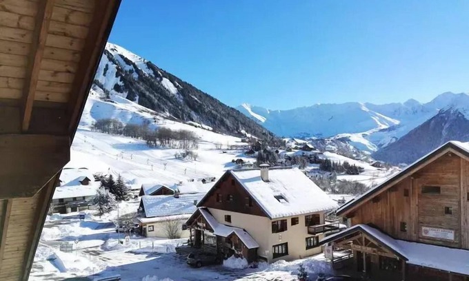 Saint-Jean-d'Arves Apartamento | Residence La Fontaine Du Roi - Spacious apartment 11 beds, Aiguilles d'Arves view