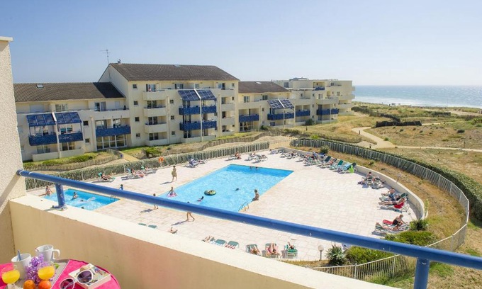 Lacanau-Ocean Apartamento | Residence Lacanau Bleu Marine - maeva Home