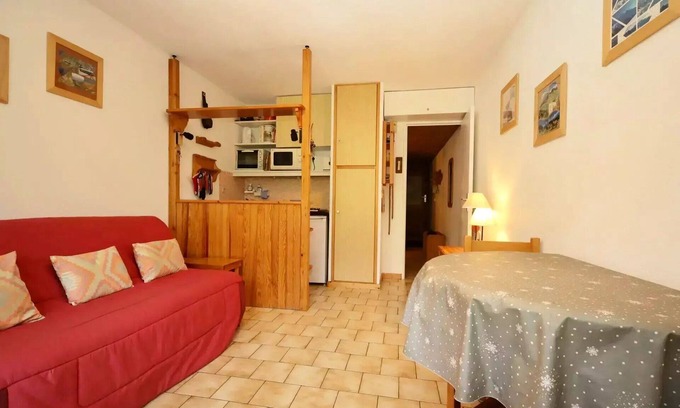 Les Houches Apartamento | Residence Le Château Bruyeres - Studio for 4 people