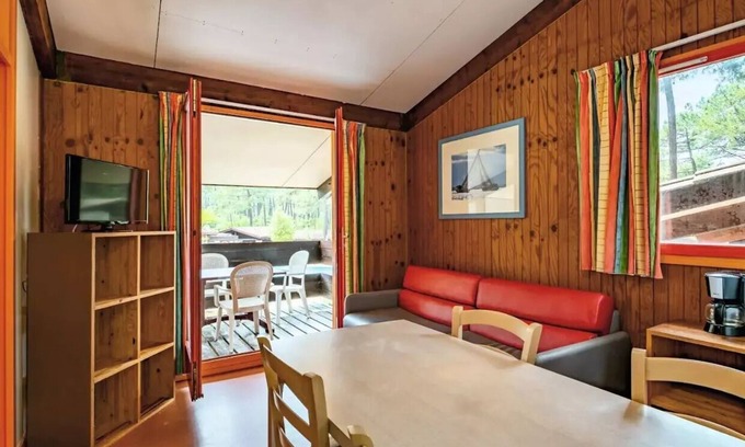 Maubuisson Apartamento | Residence Les Sentes - 3 room apartment for 4 people covered balcony
