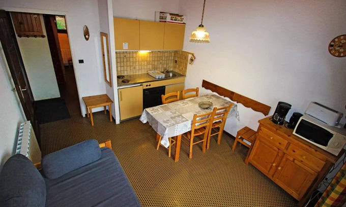 Villarodin-Bourget Apartamento | Résidence Les Epervieres - Apartamento 2 piezas para 6 personas