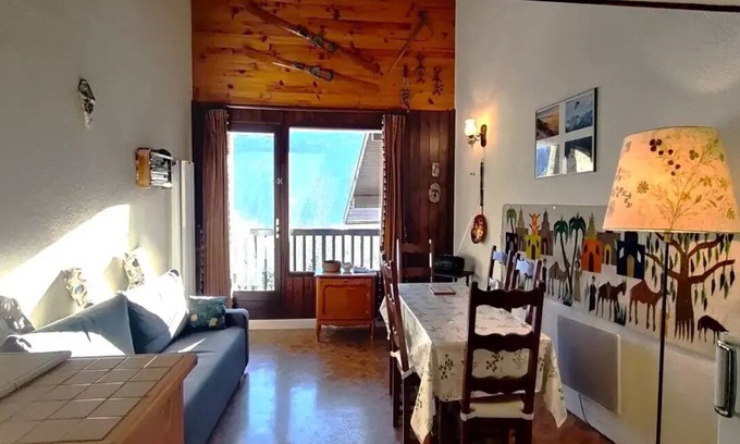 Vallouise-Pelvoux Apartamento | Residence Les Dauphinnelles 3 - Pleasant Mountain apartment 4/6 pers