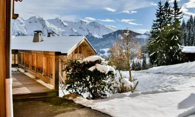 Le Grand-Bornand Chalet De Esquí | Residence Les Botes Rouges-le Grand Bornand - Les Boots Rouges : Magnificent independent chalet for 8 people, 5 bedrooms