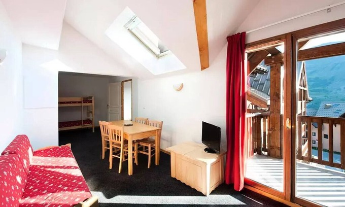 Valmeinier Apartamento | Les Hauts de Valmeinier **** - 4 habitaciones 6/8 personas