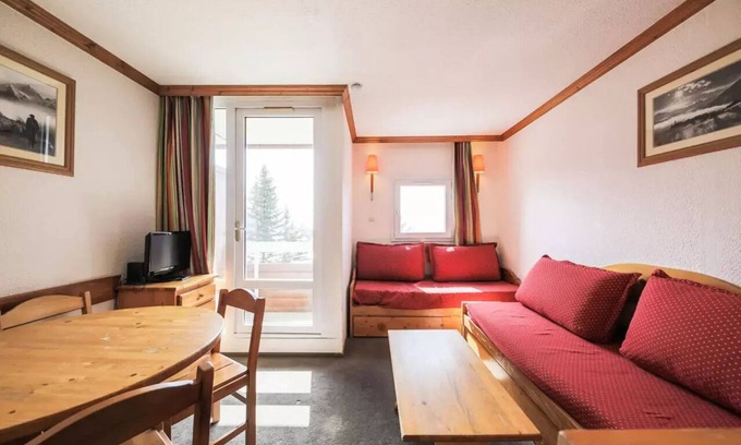 Eclose-Ouest Apartamento | Residence Les Horizons d'Huez - maeva Home - Comfort 4-person studio