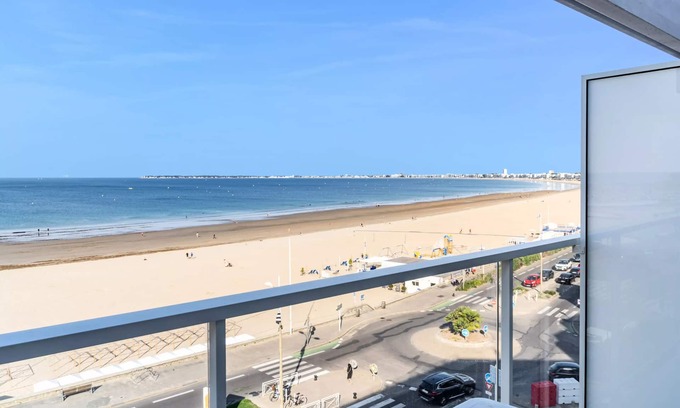 Pornichet Apartamento | Residence Les Océanes - maeva Home - Cozy studio for 4 people with sea view Selection - super Home