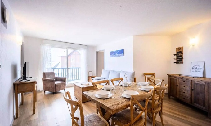 Germ Apartamento | Residence Les Terrasses De Peyragudes - Peyragudes Apartment 8 people Swimming pool Free