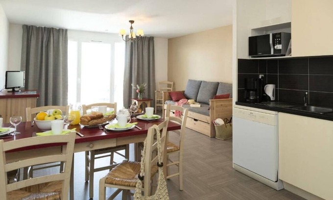 Plougasnou Apartamento | Residencia Odalys Le Domaine Des Roches Jaunes - 4 habitaciones 8 personas