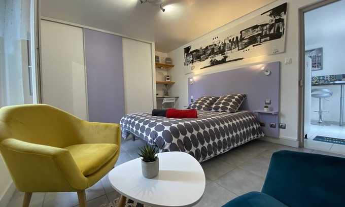 La Roche-sur-Yon Apartamento | Appartement N4-Apartamento-Baño con bañera-Balcón