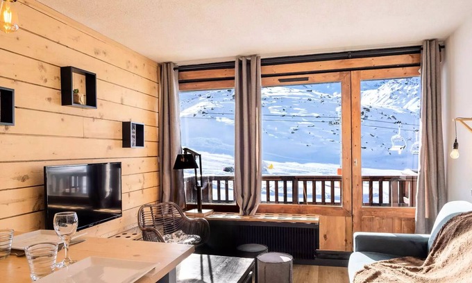 Val-Thorens Apartamento | Residence Roc De Péclet I - Roc de Peclet I C7 - Apartment Val Thorens - 4 pers - 2 Flocons Gold