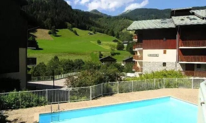 Areches Apartamento | Residence Val Blanc 1 - Residence in the heart of Arêches, with swimming pool* in summer