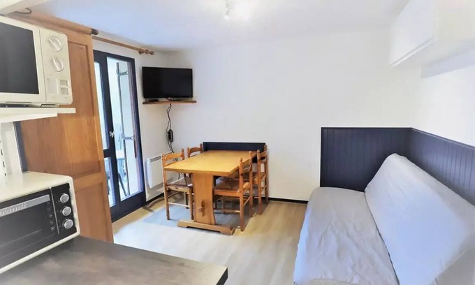 Areches Apartamento | Residence Val Blanc 2 - Very functional apartment of 29m2 with balcony. Ranked 2 stars