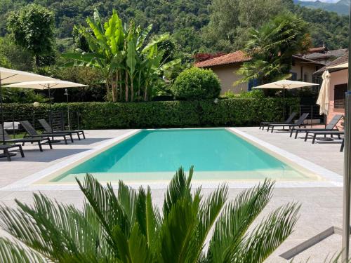 Cannobio Apartamento | Residence Villa Margherita WITH POOL & HYDROMASSAGE