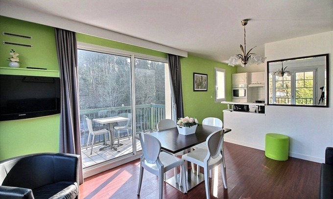 Hardelot-Plage Apartamento | F2 + Cabina, Residence Park, 1 dormitorio, cerca del mar, 4 a 6 pers.