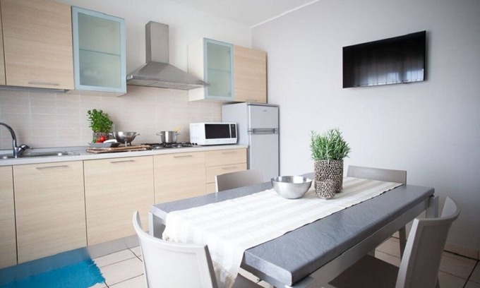 Riccione Apartamento | Residenza Alma Apartamento de tres habitaciones Luna