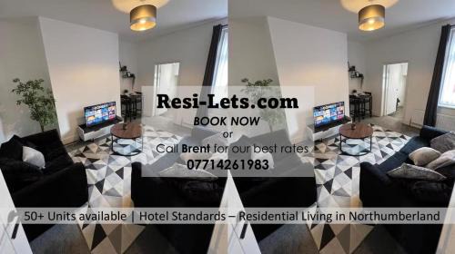 Gateshead Apartamento | ResiLets - Brighton Road, Central, 2 Mile From NCL