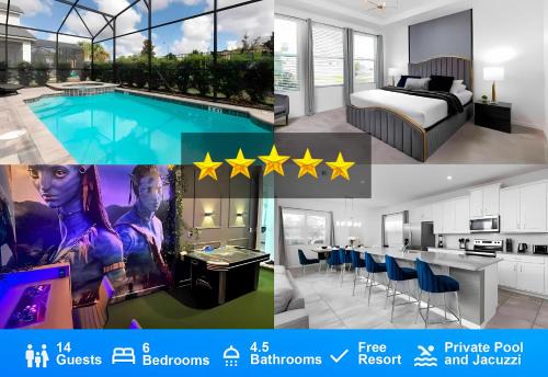Four Corners Casa | Resort home, Pool Spa PS5 Game near Disney