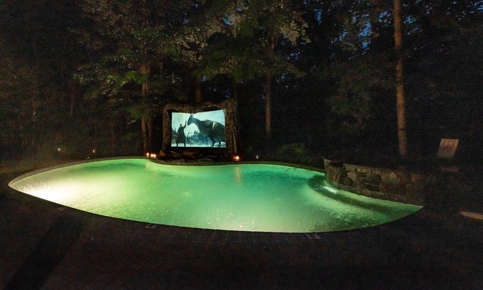 McHenry Casa | Memory Maker - Lakefront Home w / Home Theater y dos piscinas privadas