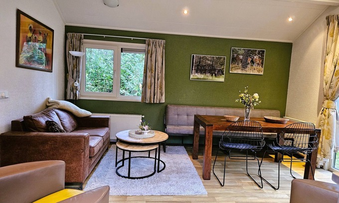 Municipality of Epe Chalet De Esquí | Rest, space, nature, relaxation, sauna: The Veluwe Flow!