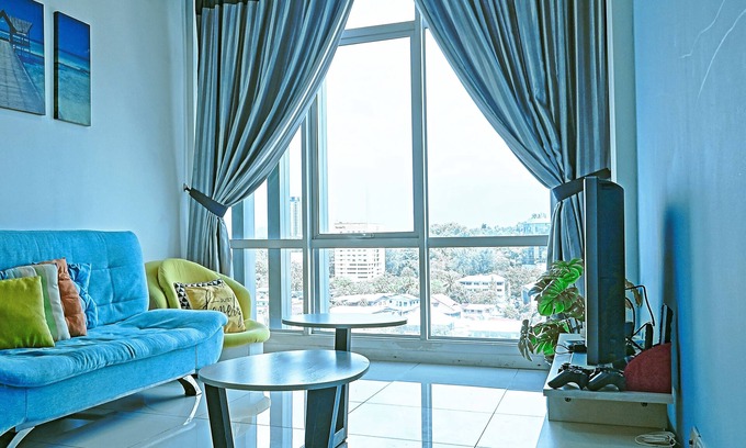 Kampung Sembulan Baru Apartamento | reStary Blue Game Themed Homestay