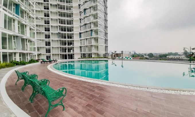 Jakarta Apartamento | Restful And Modern 2Br Majestic Point Serpong Apartment