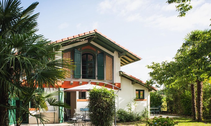 Magescq Casa | Casa de vacaciones independiente para familias con niños y perros cerca del mar