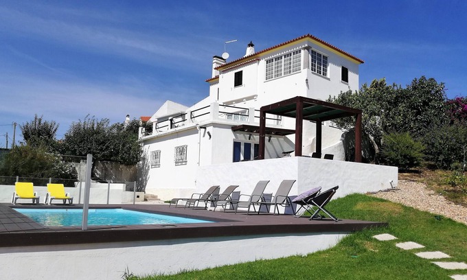Carvoeira Villa | Casa Retiro con Piscina Privada