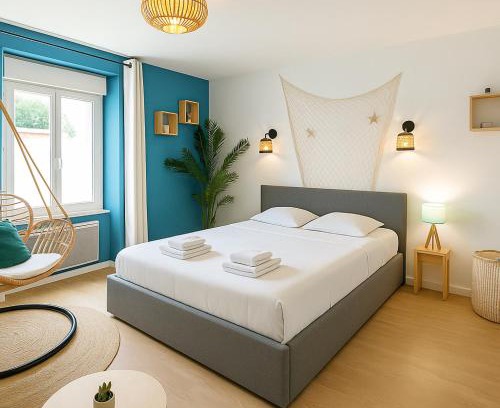Madeleine - Saint-Leonard Apartamento | Retour de Plage - La Bonne Marienne - La Madeleine