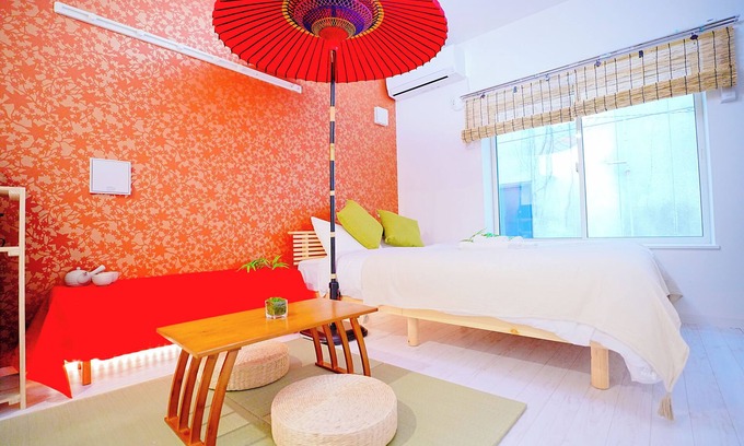 Horikiri Apartamento | Retreat in a Japanese teahouse room｜1st floor｜4 min. from Horikirishobuen station