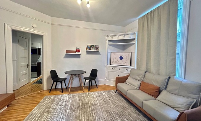 Shaughnessy Village Apartamento | Retro&Cozy Stay Downtown Montreal💛