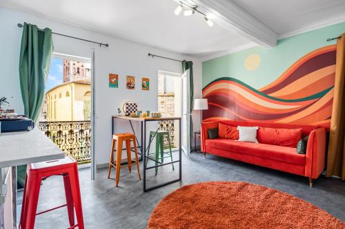 Rivesaltes Apartamento | Retro Game Room avec jacuzzi