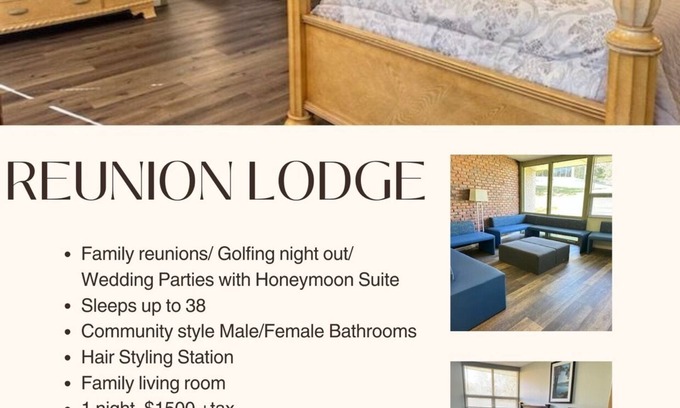 Goldman Cabina | Reunion Lodge, perfect for the whole family at Oak Valley Golf Course & Resort