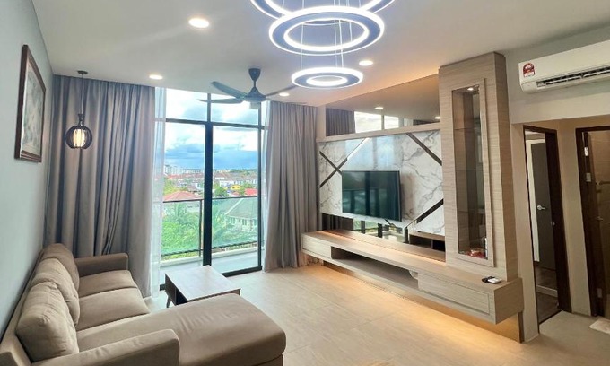 Kampung Stampin Apartamento | Rex-apartment 3room near new Kpj Saradise Bdc