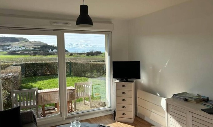 Criel-sur-Mer Apartamento | Rez de Jardin en Bord de mer